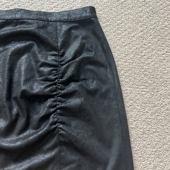 Free People Vegan Leather Mini Skirt - Picture 2 of 6
